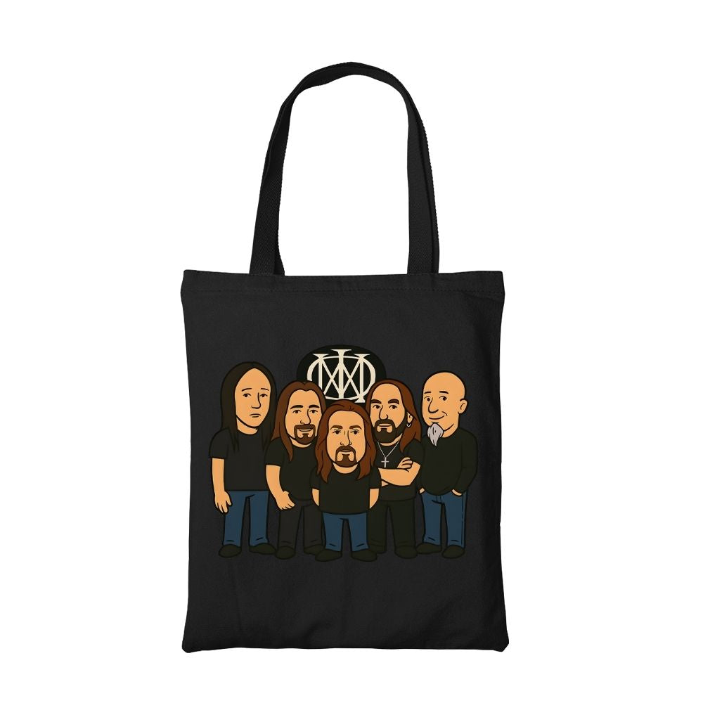 dream theater toon theater tote bag cotton printed music band buy online india the banyan tee tbt men women girls boys unisex