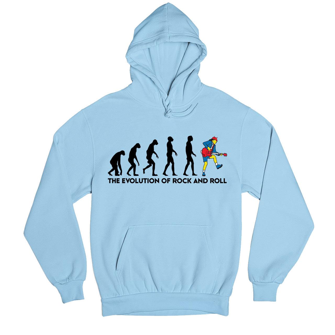 ac/dc the evolution of rock and roll hoodie hooded sweatshirt winterwear music band buy online india the banyan tee tbt men women girls boys unisex gray