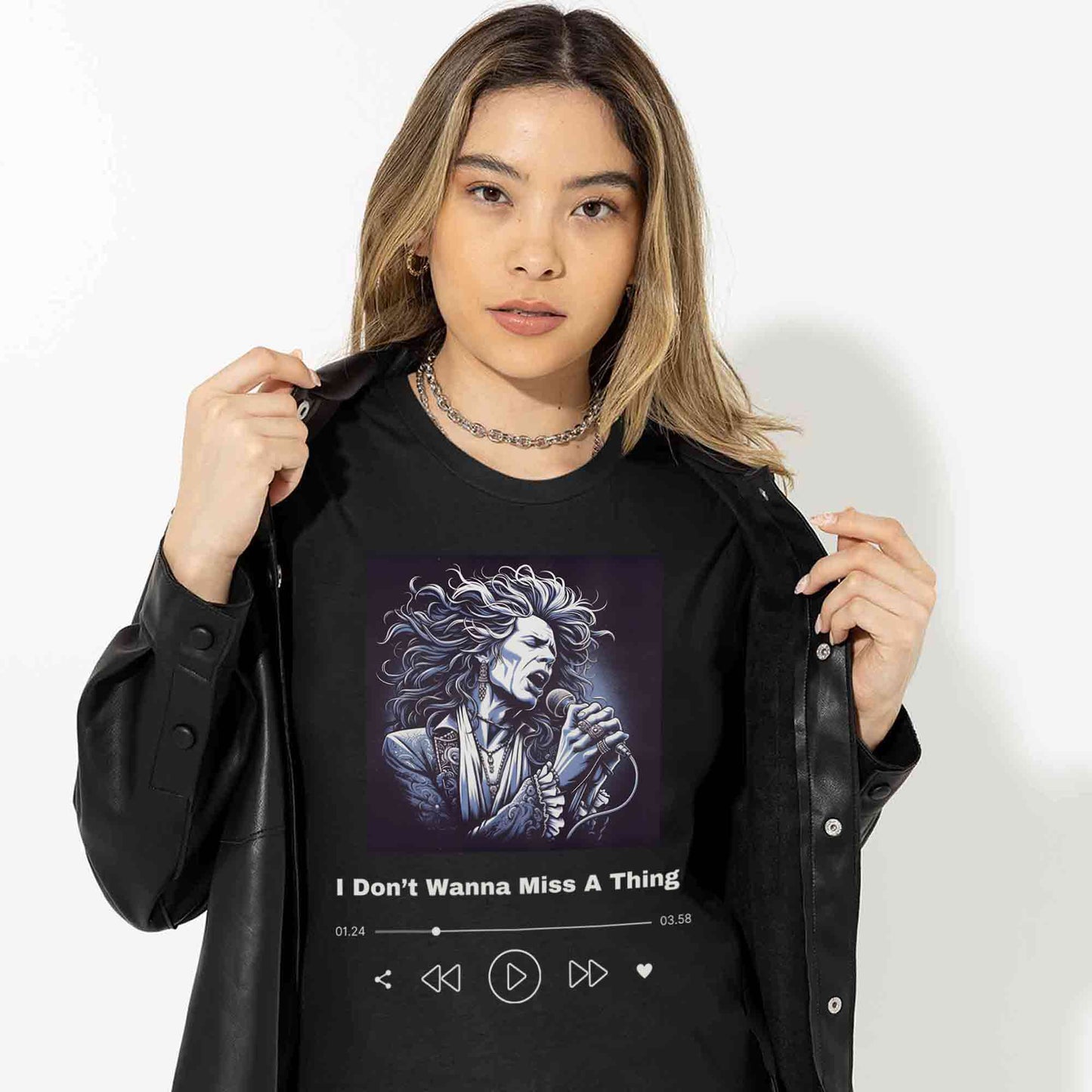 aerosmith don't wanna miss a thing t-shirt music band buy online india the banyan tee tbt men women girls boys unisex black