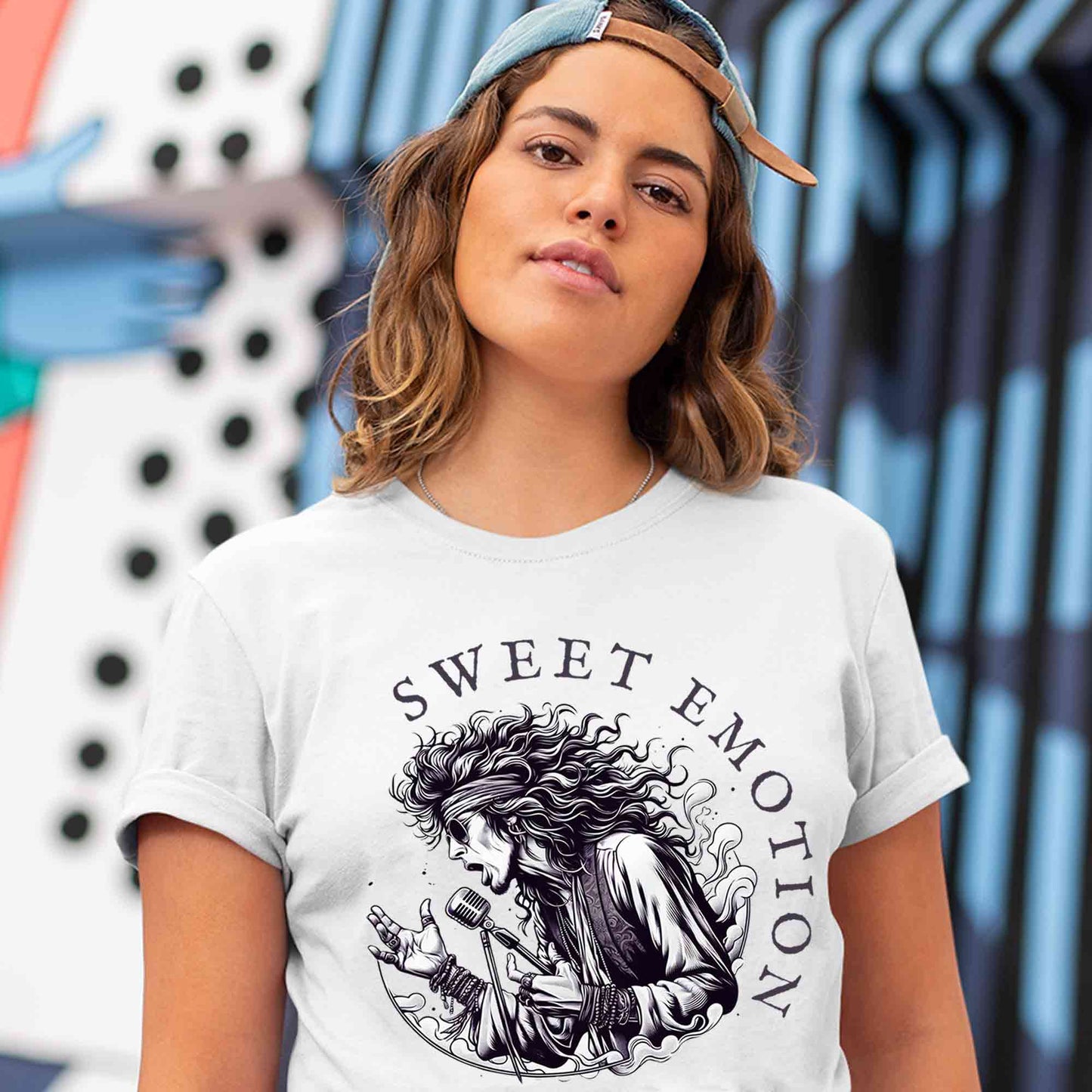 aerosmith sweet emotion t-shirt music band buy online india the banyan tee tbt men women girls boys unisex black