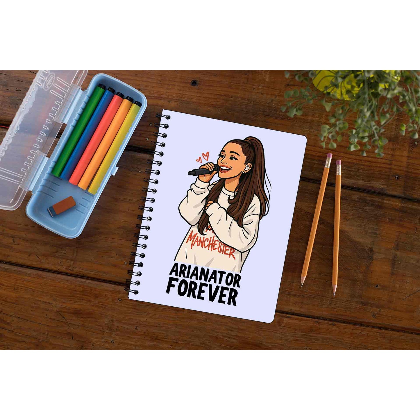 ariana grande arianator forever notebook notepad diary buy online india the banyan tee tbt unruled