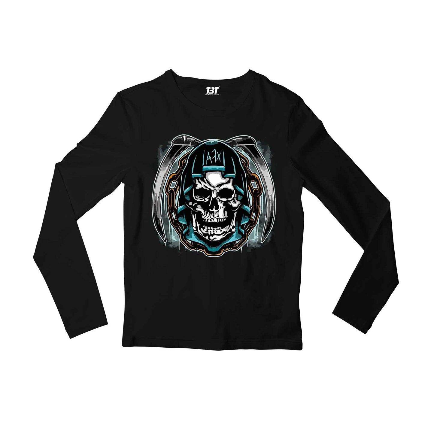 avenged sevenfold a7x full sleeves long sleeves music band buy online india the banyan tee tbt men women girls boys unisex black