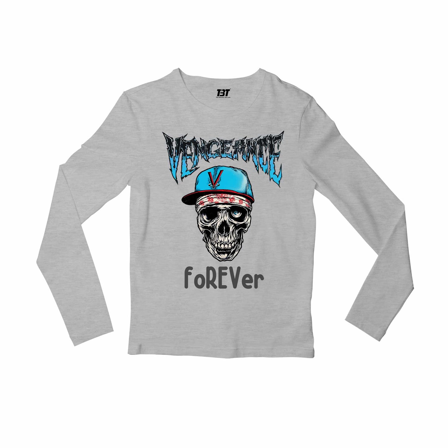 avenged sevenfold vengeance forever full sleeves long sleeves music band buy online india the banyan tee tbt men women girls boys unisex gray