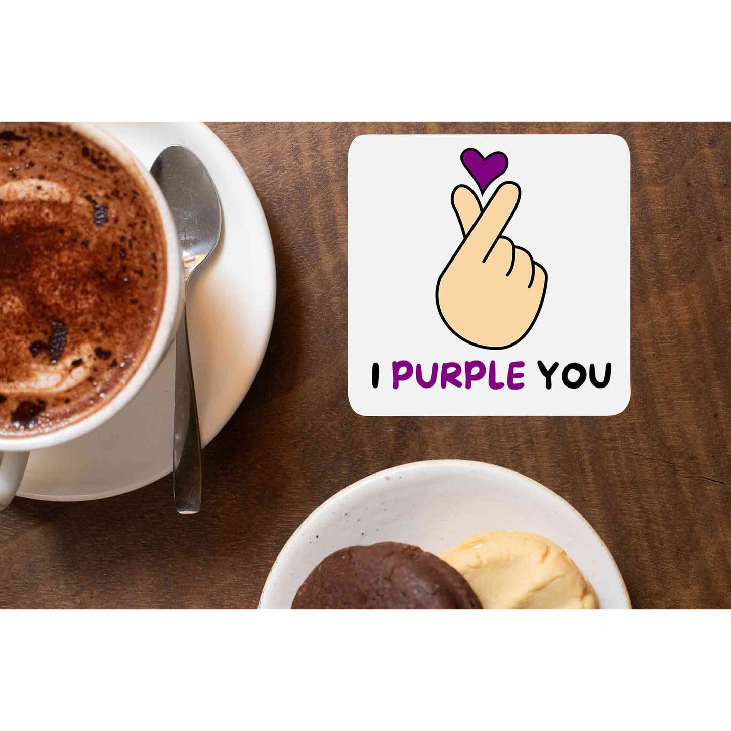 bts i purple you coasters wooden table cups indian music band buy online india the banyan tee tbt men women girls boys unisex