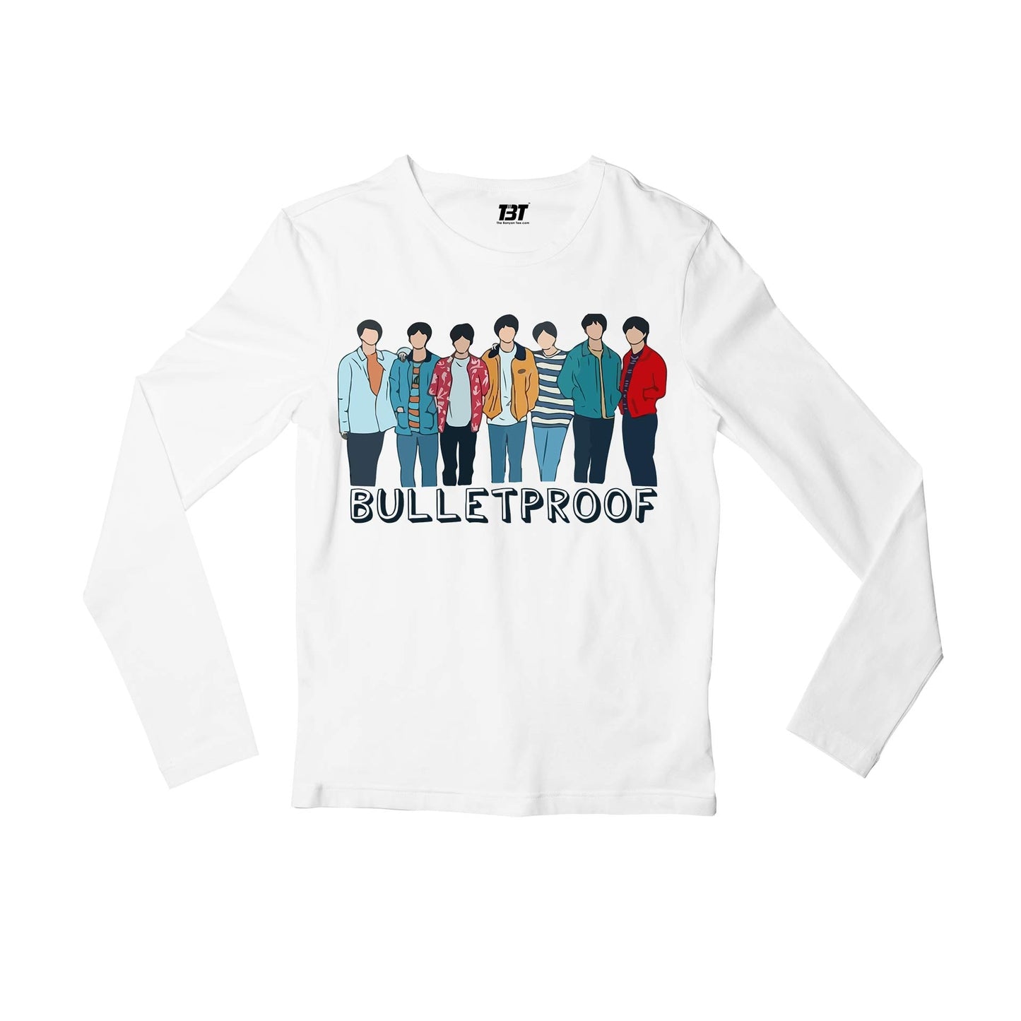 bts boy scouts k pop bangtan boys korean music song new online india the banyan tee full sleeves long sleeve for men girl combo under 200 best brand t-shirt - the banyan tee tbt