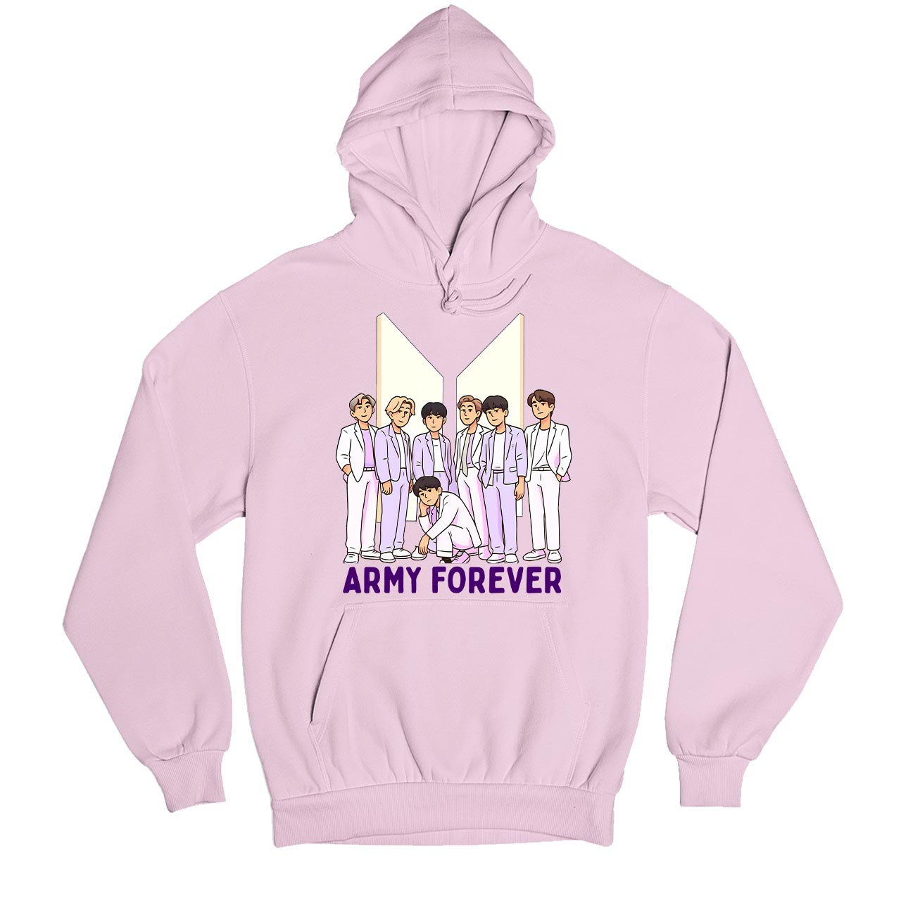 Buy BTS Hoodie Army Forever at 50 OFF 🤑 – The Banyan Tee