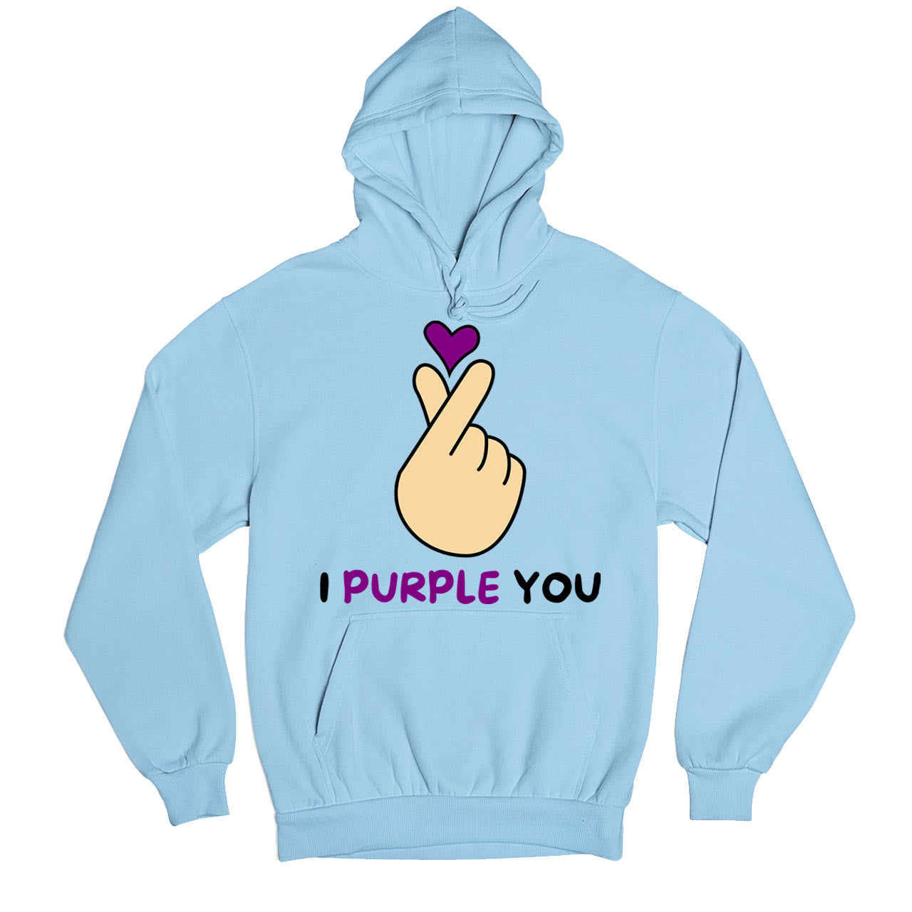 Buy BTS Hoodie - I Purple You at Rs. 50 OFF 🤑 – The Banyan Tee