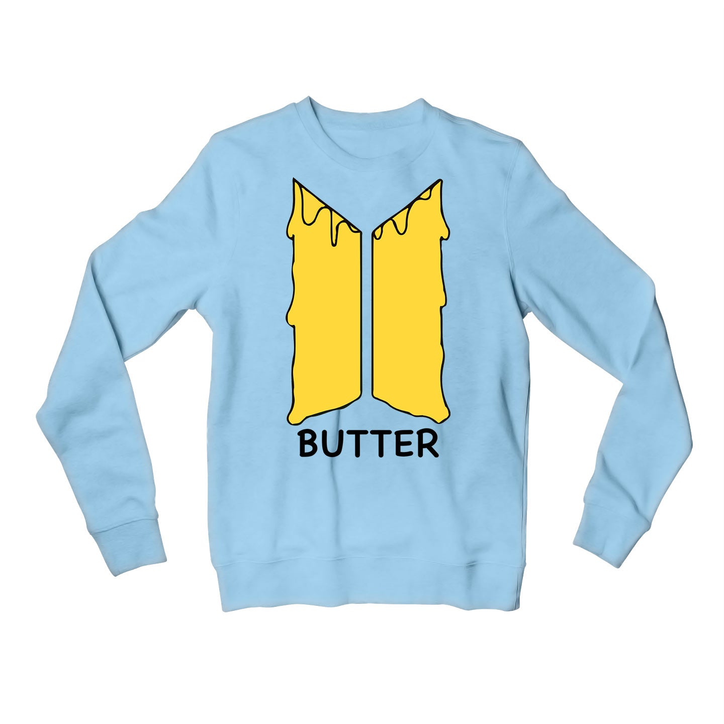 Buy BTS Sweatshirt Butter at 50 OFF 🤑 – The Banyan Tee