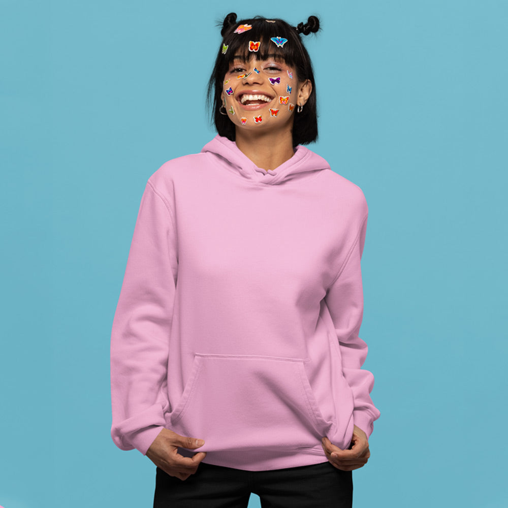 Baby Pink Hoodie TBT Basics at 50 OFF 🤑 - Main Image