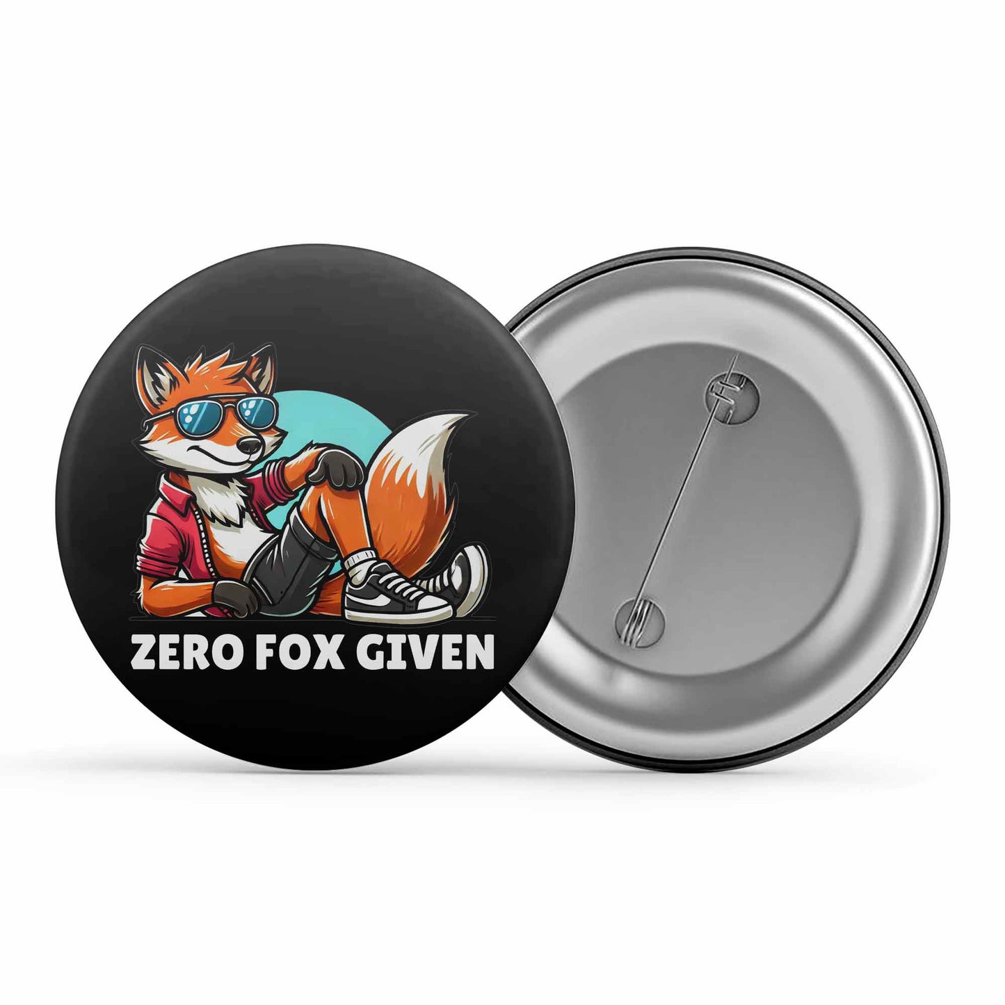 printed zero fox given badge pin button printed graphic stylish buy online india the banyan tee tbt men women girls boys unisex