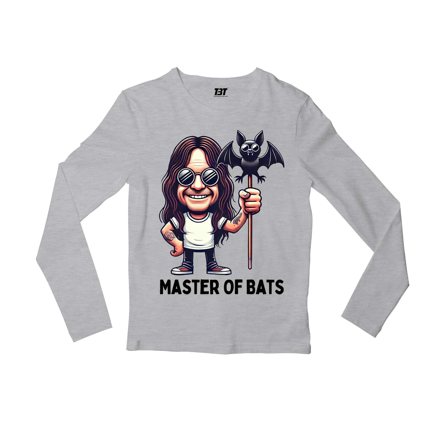 black sabbath master of bats full sleeves long sleeves music band buy online india the banyan tee tbt men women girls boys unisex gray