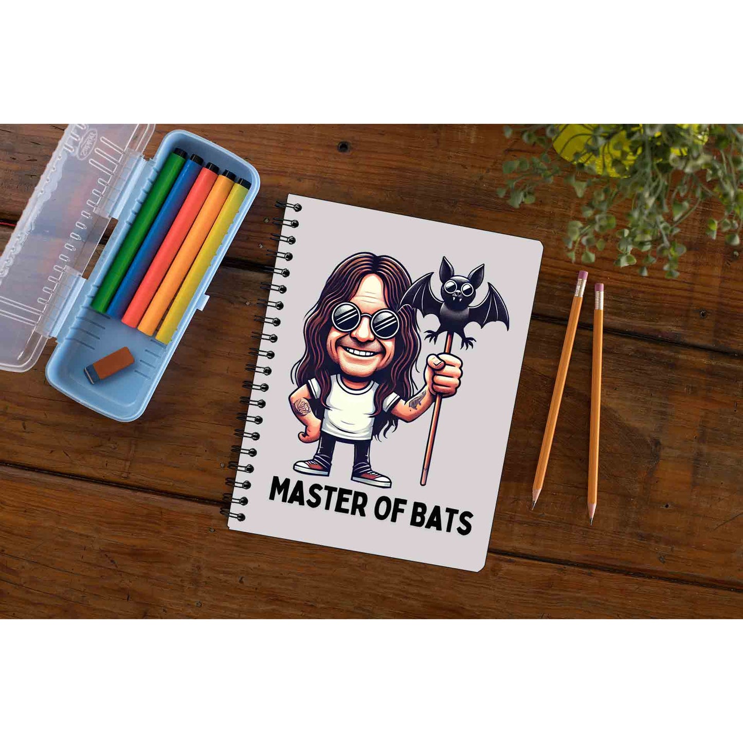 black sabbath master of bats notebook notepad diary buy online india the banyan tee tbt unruled