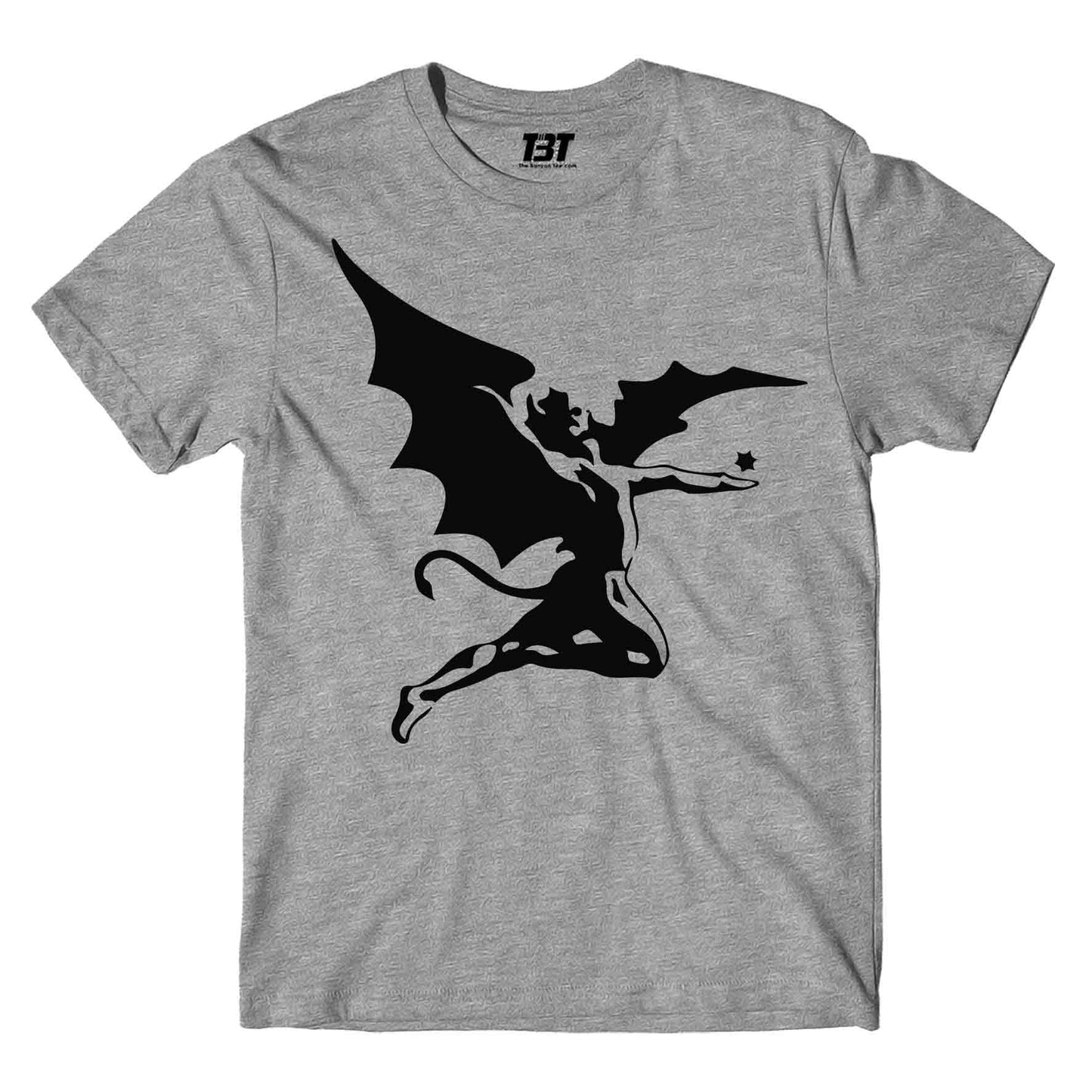 black sabbath fallen angel t-shirt music band buy online india the banyan tee tbt men women girls boys unisex gray