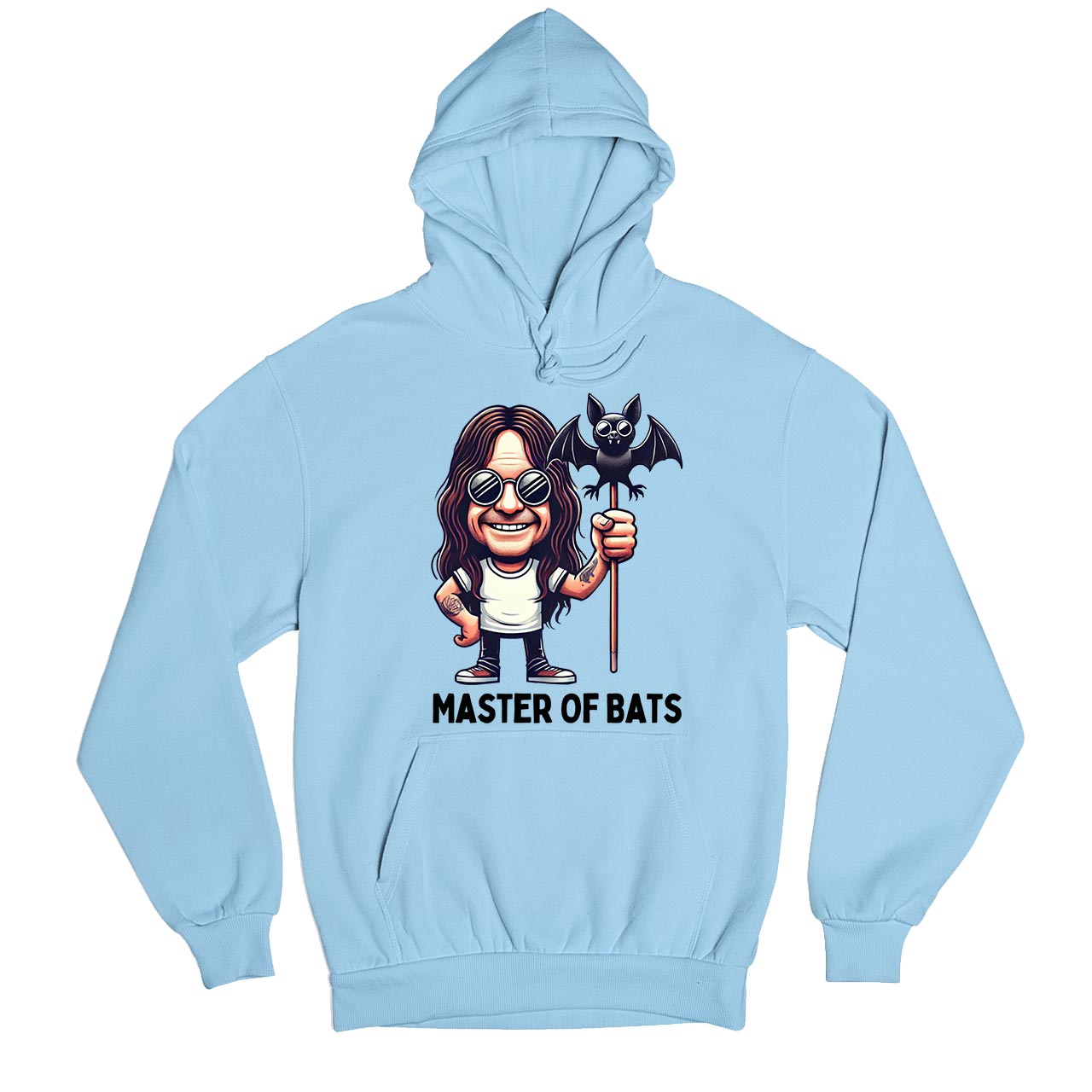black sabbath master of bats hoodie hooded sweatshirt winterwear music band buy online india the banyan tee tbt men women girls boys unisex baby blue