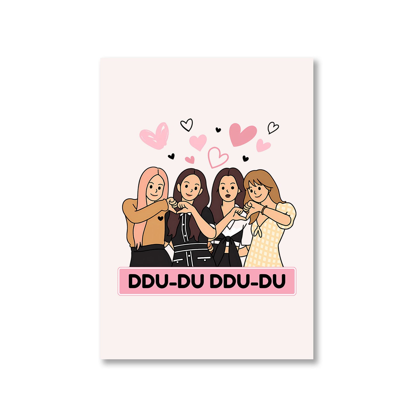 Buy Black Pink Poster - DDU DU DDU DU DU at Rs. 50 OFF 🤑 – The