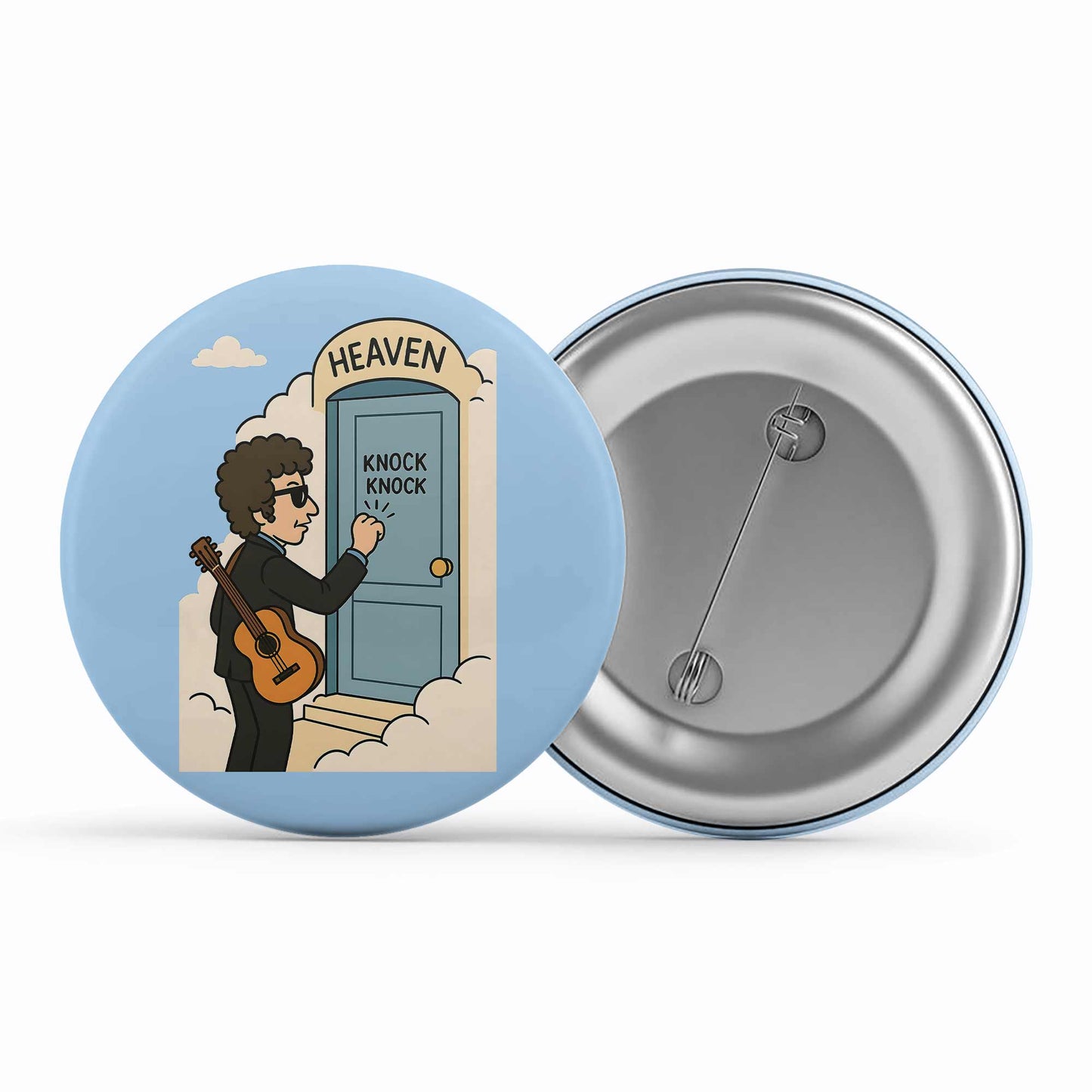 bob dylan heaven's door badge pin button music band buy online india the banyan tee tbt men women girls boys unisex