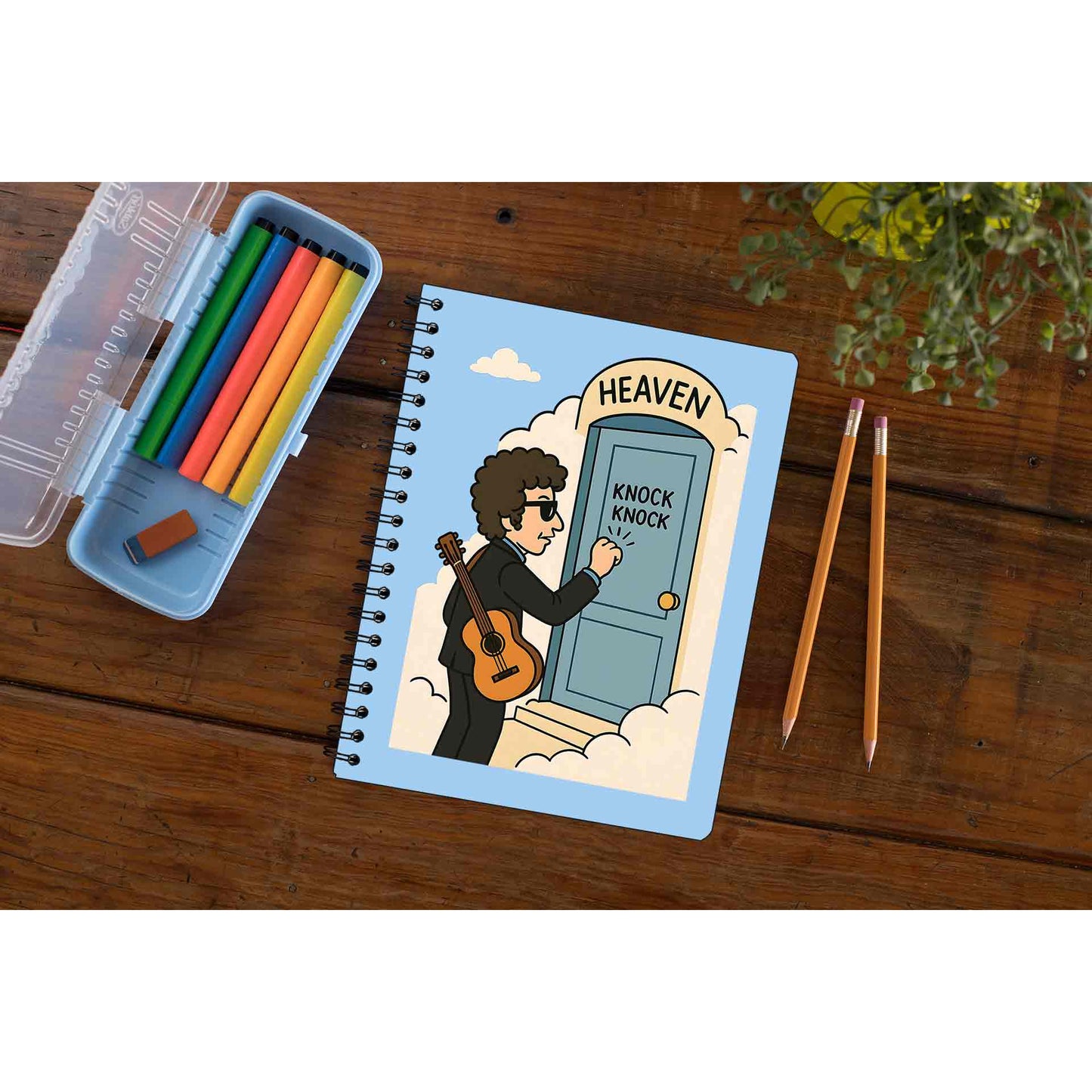 bob dylan heaven's door notebook notepad diary buy online india the banyan tee tbt unruled
