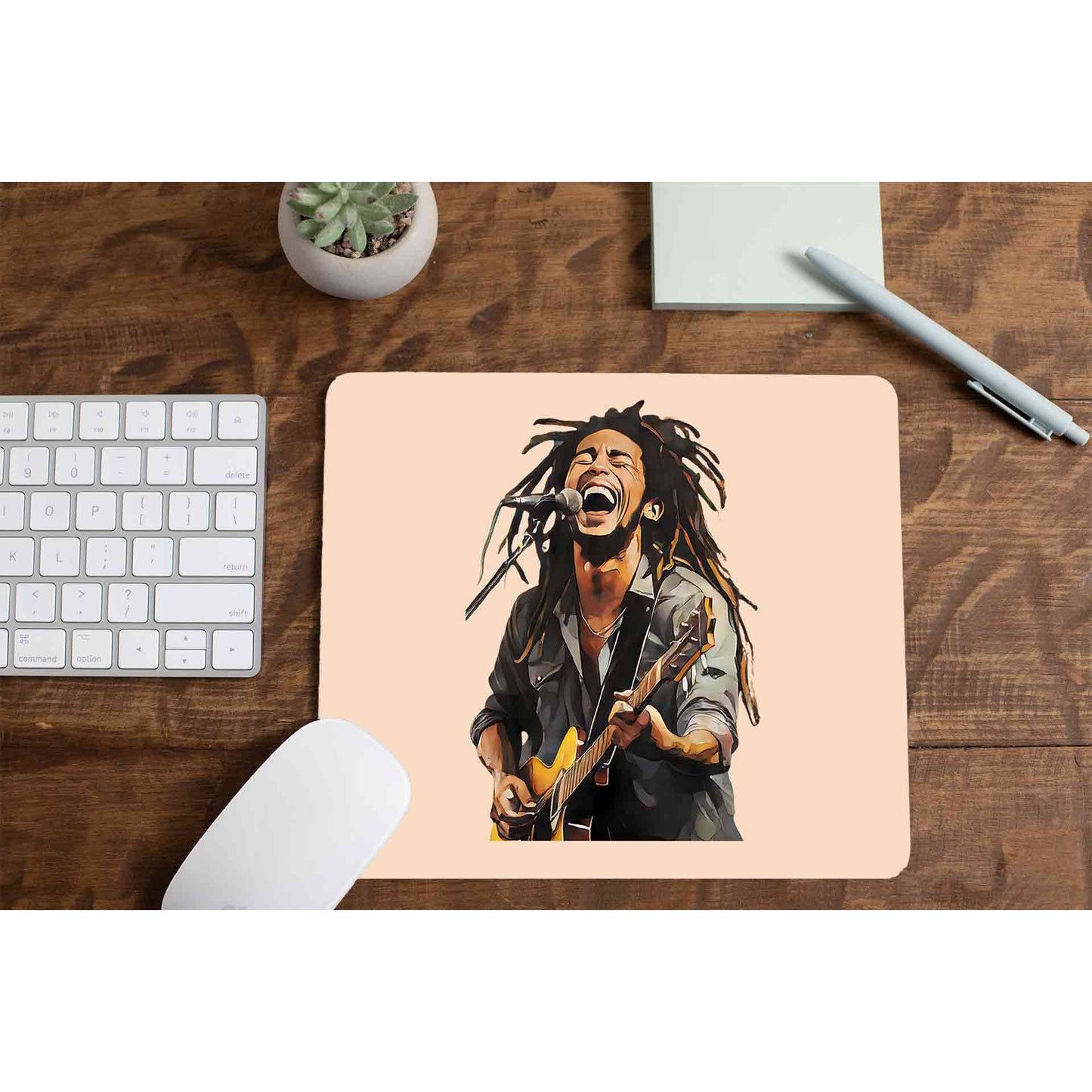 bob marley fan art mousepad logitech large anime music band buy online india the banyan tee tbt men women girls boys unisex