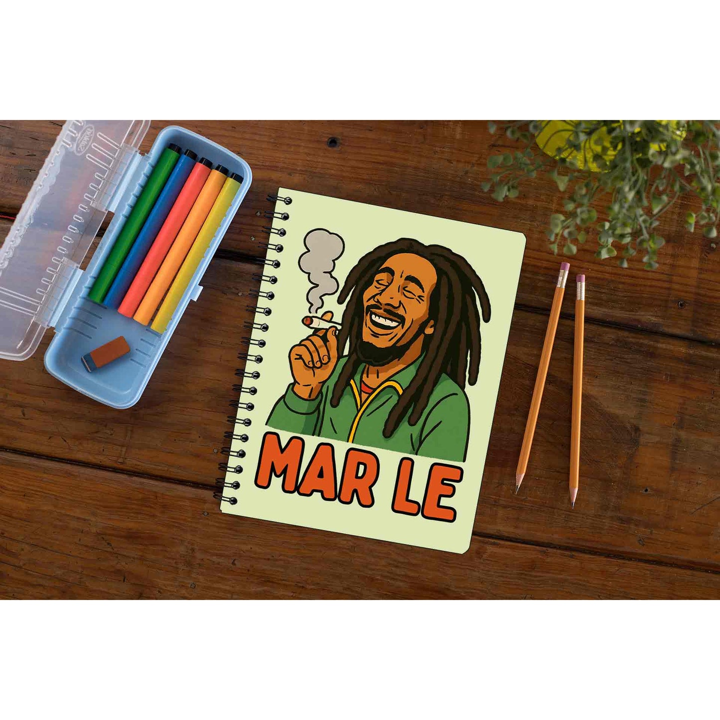 bob marley mar le notebook notepad diary buy online india the banyan tee tbt unruled