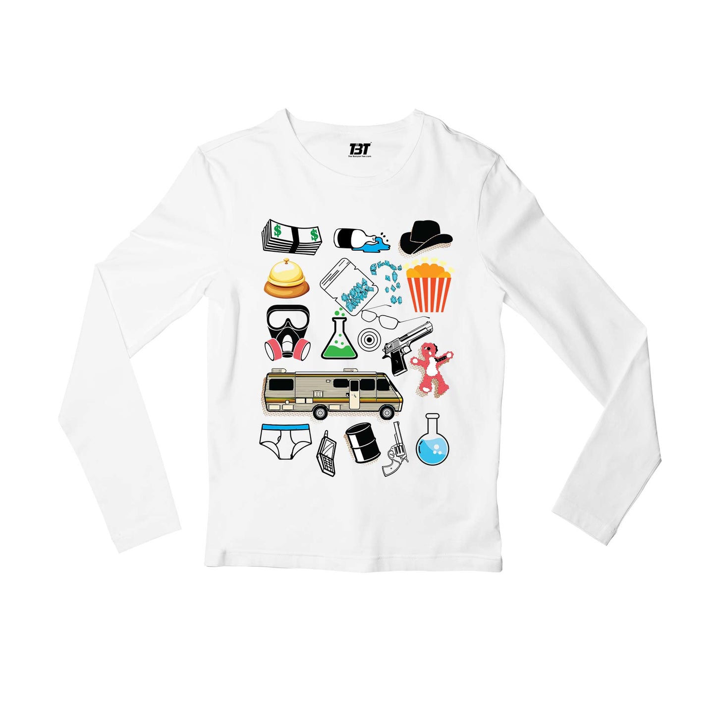 Breaking Bad Full Sleeves T-shirt Full Sleeves T-shirt The Banyan Tee TBT