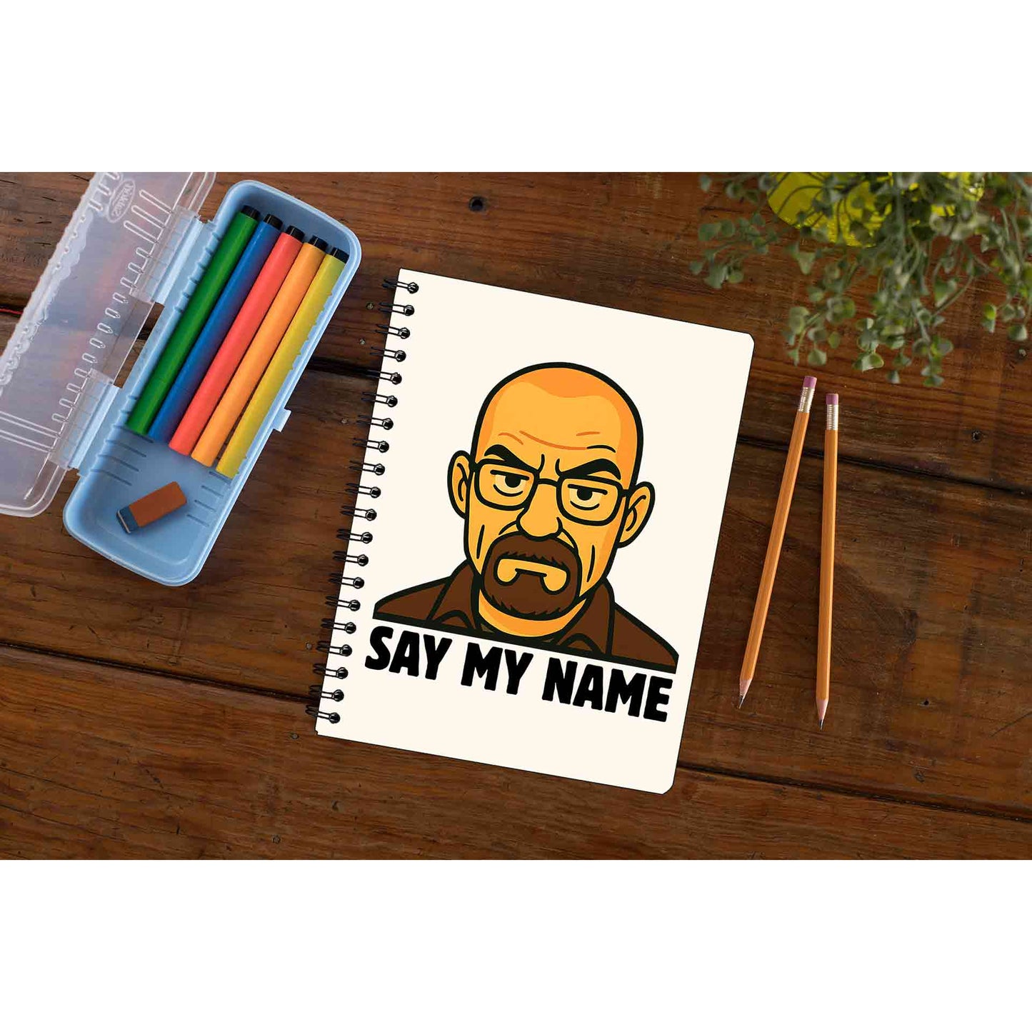Breaking Bad Notebook - Say My Name The Banyan Tee TBT