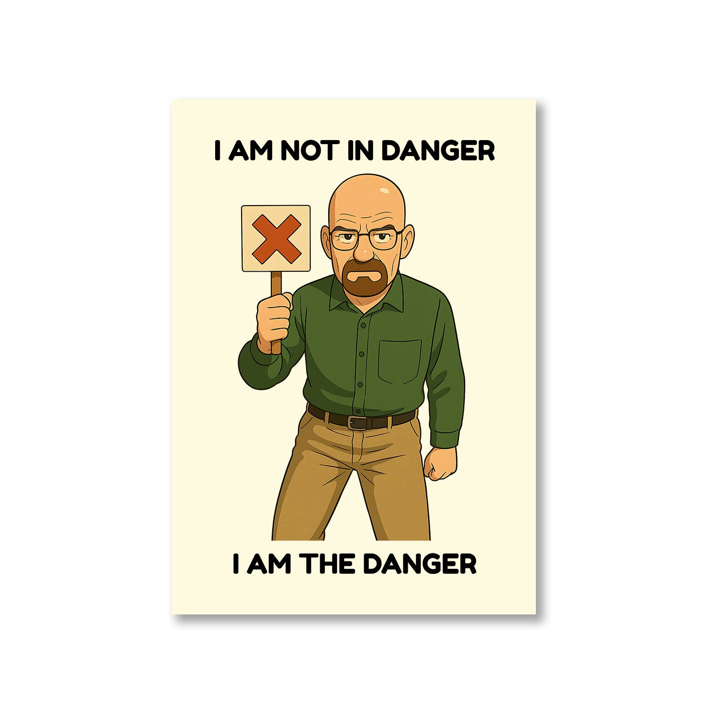 Breaking Bad Poster by The Banyan Tee TBT - Danger