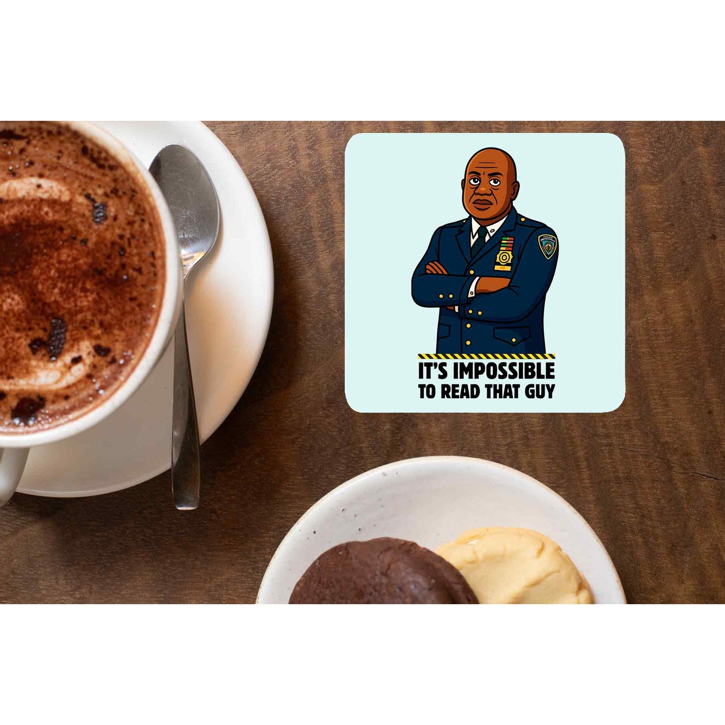 brooklyn nine-nine read that guy coasters wooden table cups indian tv & movies buy online india the banyan tee tbt men women girls boys unisex stranger things eleven demogorgon shadow monster dustin quote vector art clothing accessories merchandise