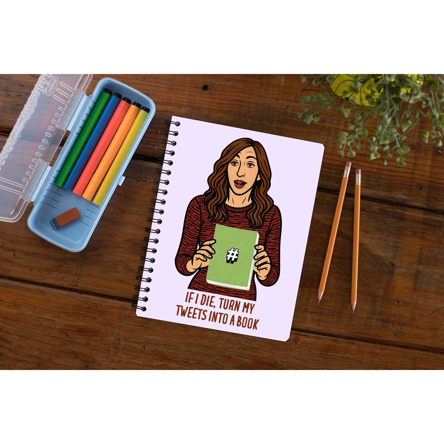 brooklyn nine-nine turn my tweets into a book notebook notepad diary buy online india the banyan tee tbt unruled detective jake peralta terry charles boyle gina linetti andy samberg merchandise clothing acceessories