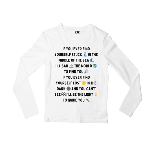bruno mars you can count on me full sleeves long sleeves music band buy online india the banyan tee tbt men women girls boys unisex white 