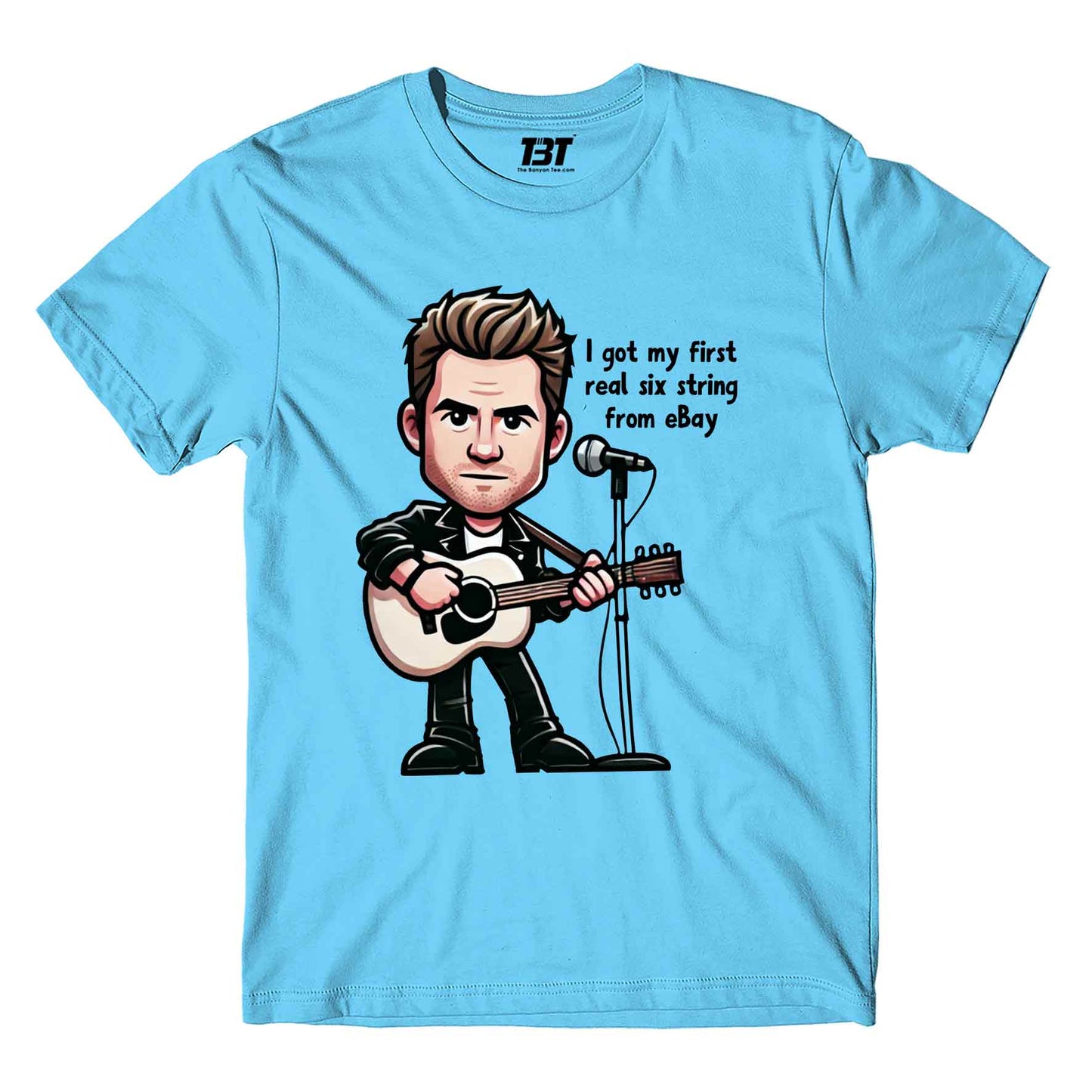 bryan adams summer of 69 meme t-shirt music band buy online india the banyan tee tbt men women girls boys unisex sky blue