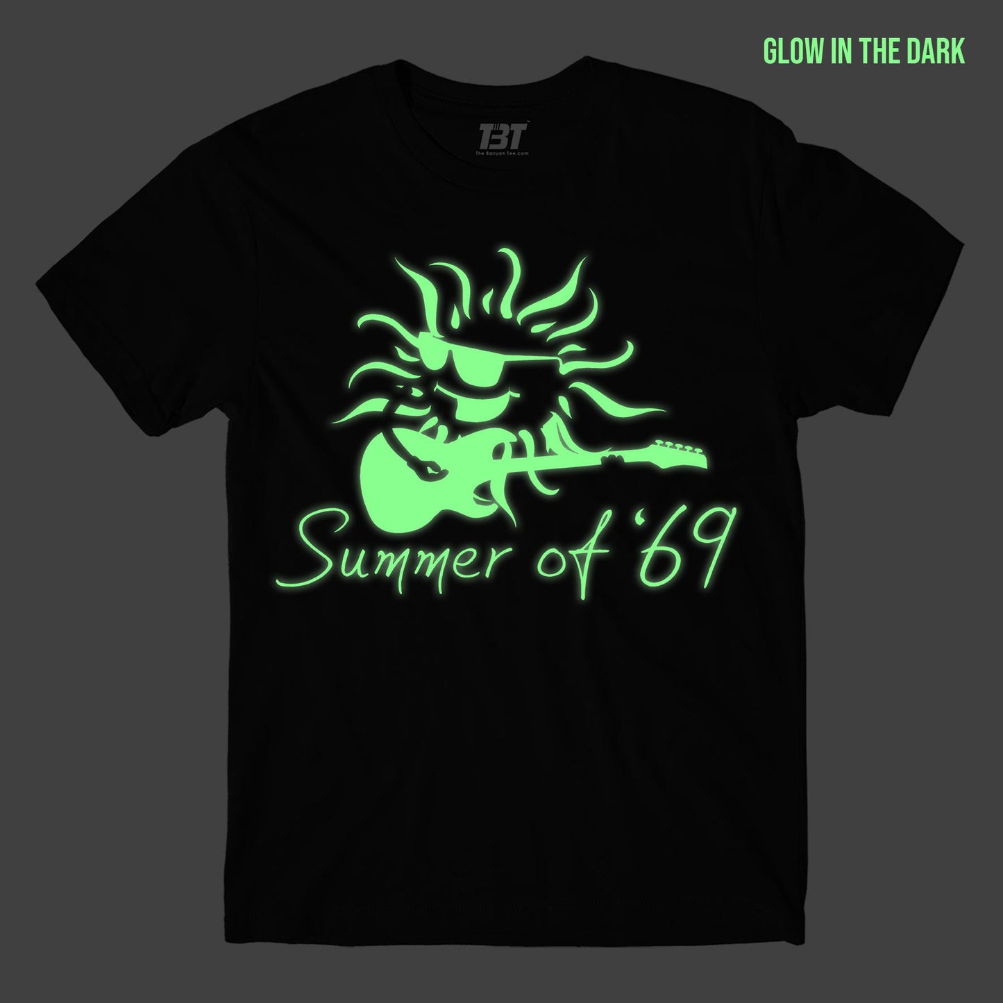 Glow In The Dark Bryan Adams T-shirt by The Banyan Tee