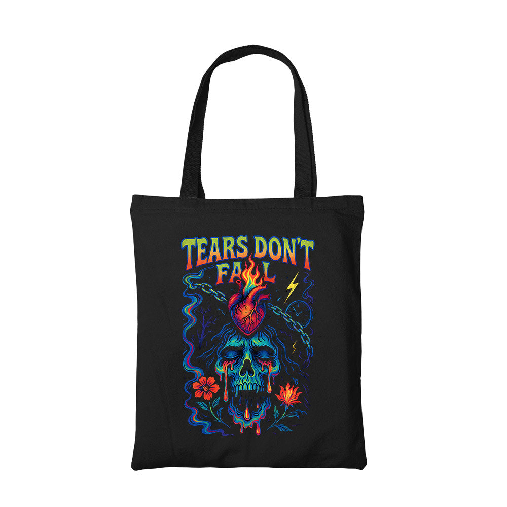 bullet for my valentine tears don't fall tote bag cotton printed music band buy online india the banyan tee tbt men women girls boys unisex