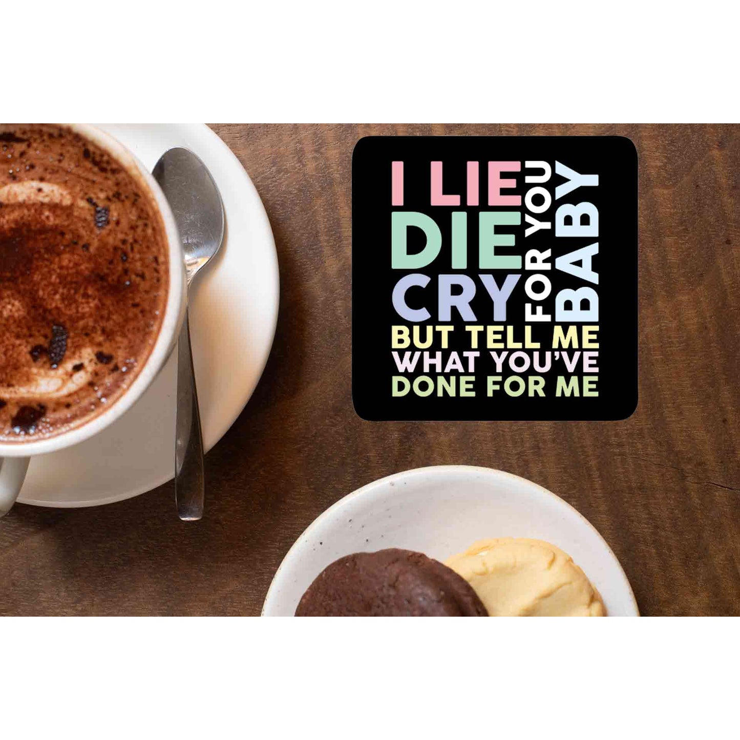 charlie puth done for me coasters wooden table cups indian music band buy online india the banyan tee tbt men women girls boys unisex i lie for you, baby die for you, baby cry for you, baby but tell me what you've done for me