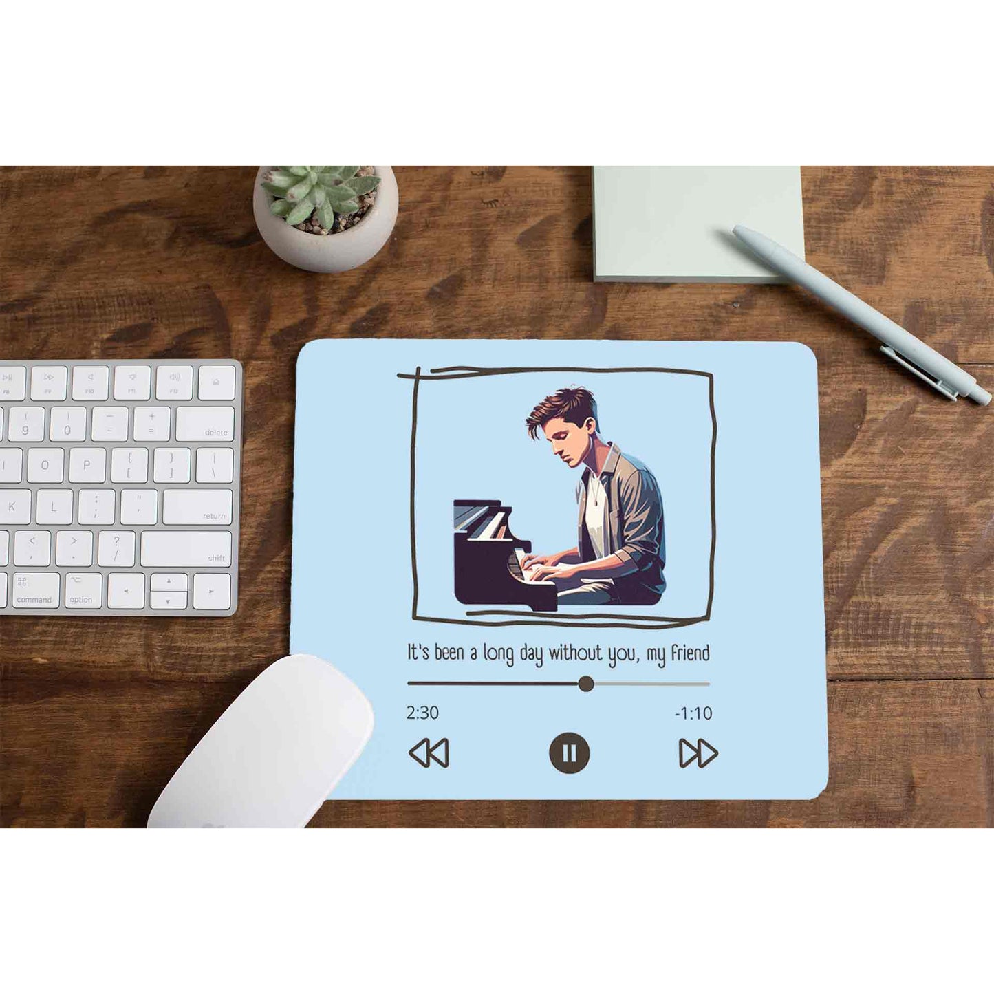charlie puth see you again mousepad logitech large anime music band buy online india the banyan tee tbt men women girls boys unisex it's been a long day without you, my friend and i'll tell you all about it when i see you again