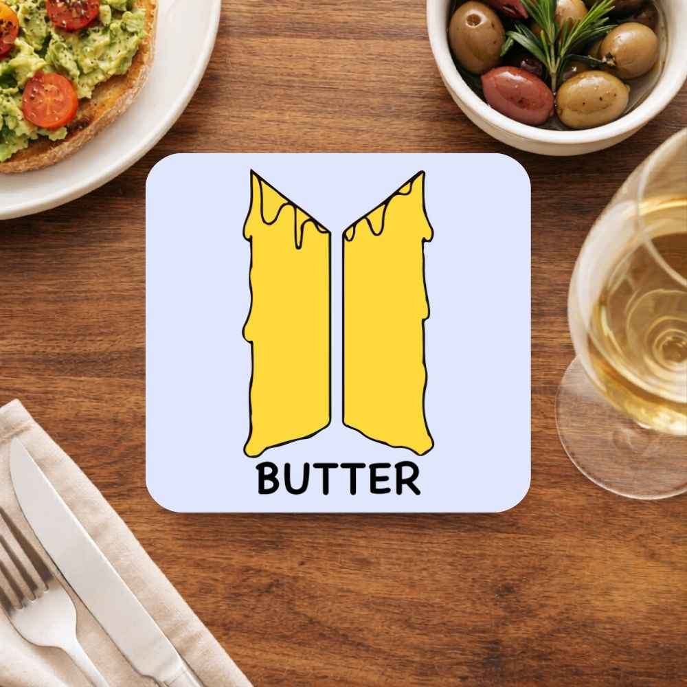 BTS Coaster Coasters The Banyan Tee TBT Bangtan Boys K Pop Butter