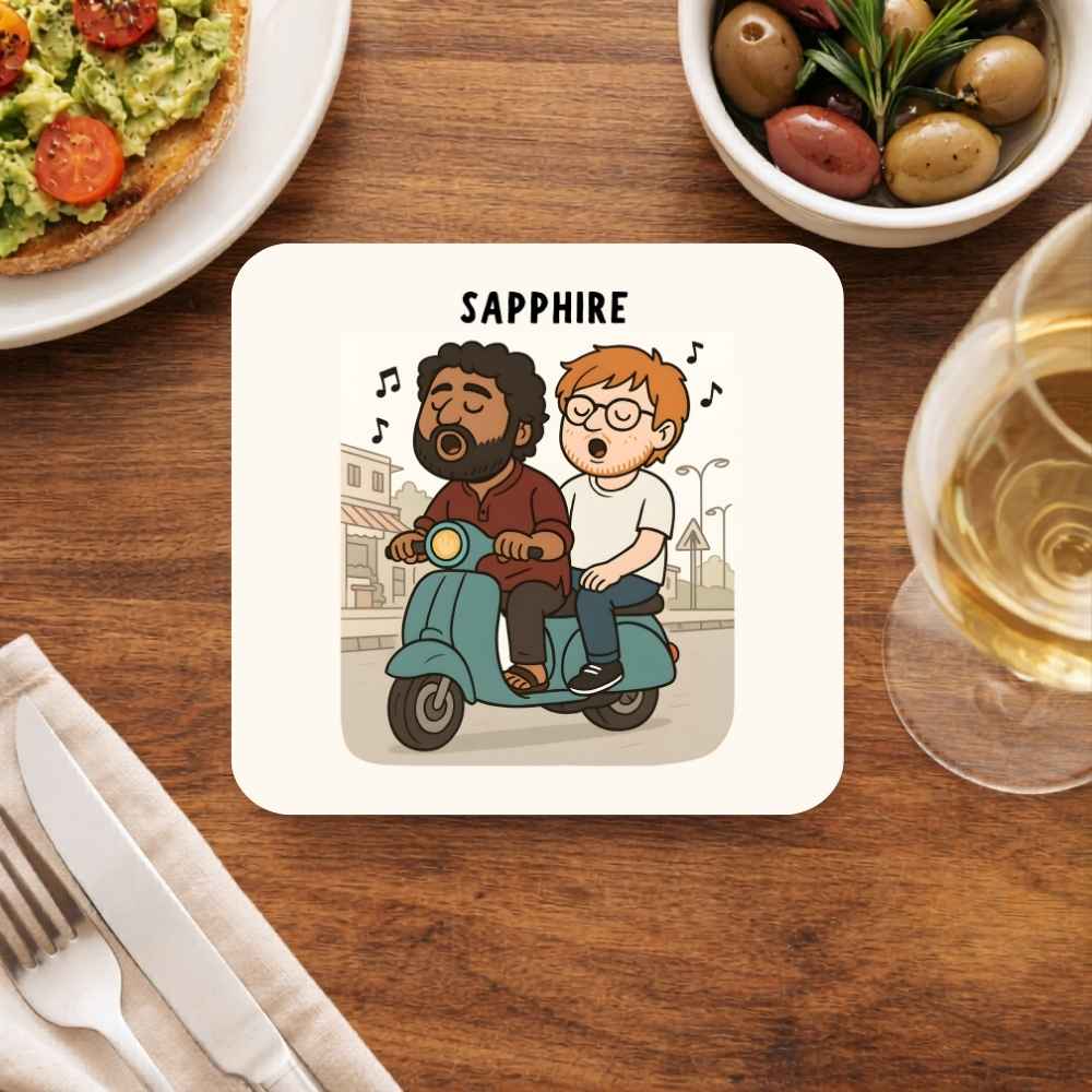 ed sheeran sapphire coasters wooden table cups indian music band buy online india the banyan tee tbt men women girls boys unisex