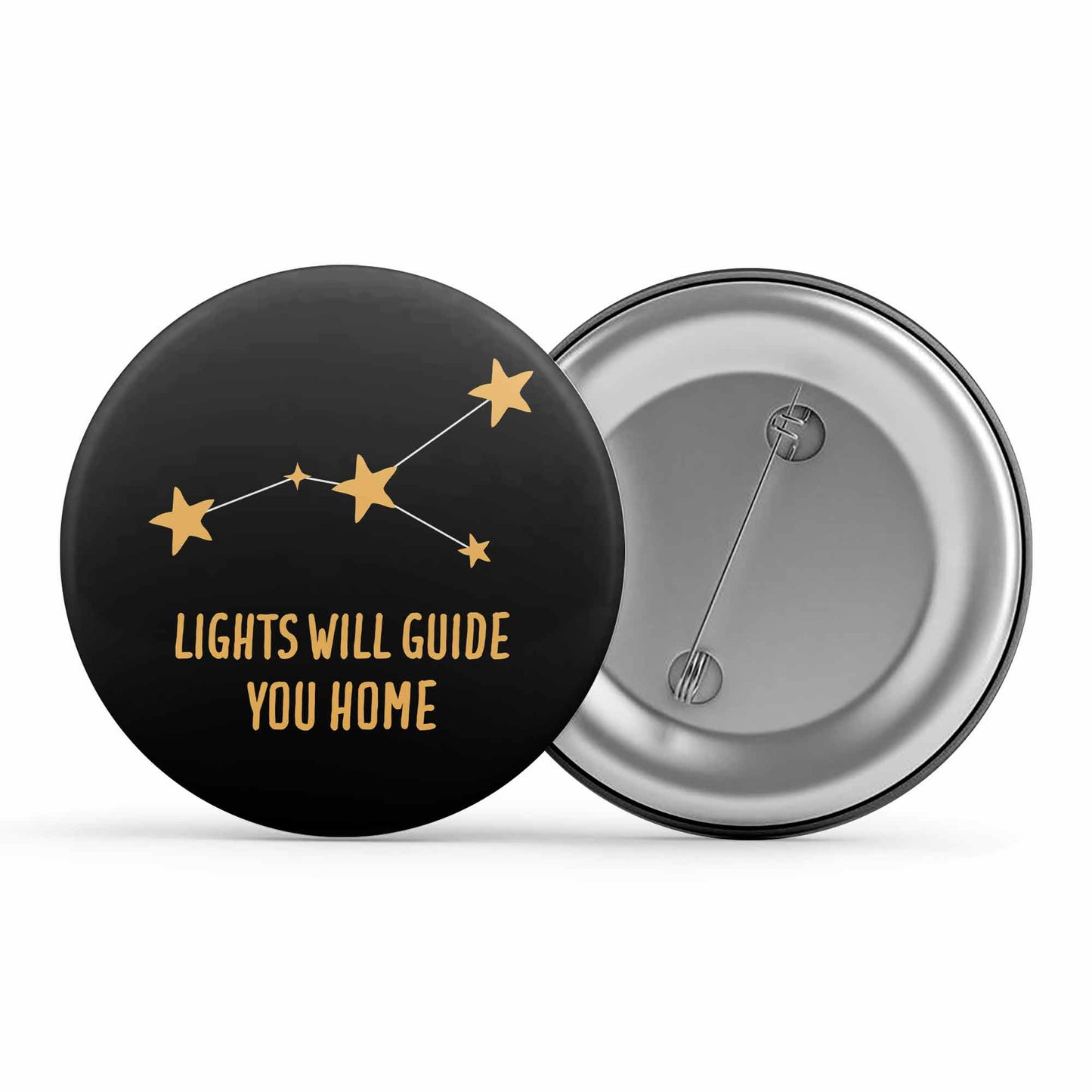 coldplay guiding lights badge pin button music band buy online india the banyan tee tbt men women girls boys unisex