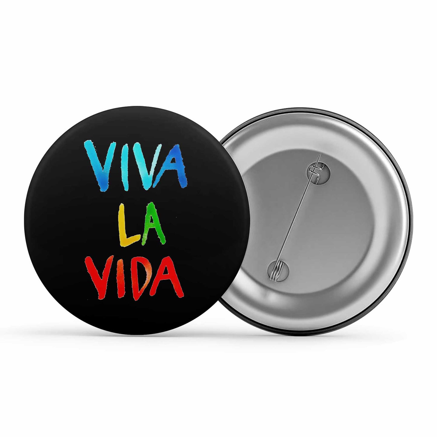 coldplay viva la vida badge pin button music band buy online india the banyan tee tbt men women girls boys unisex
