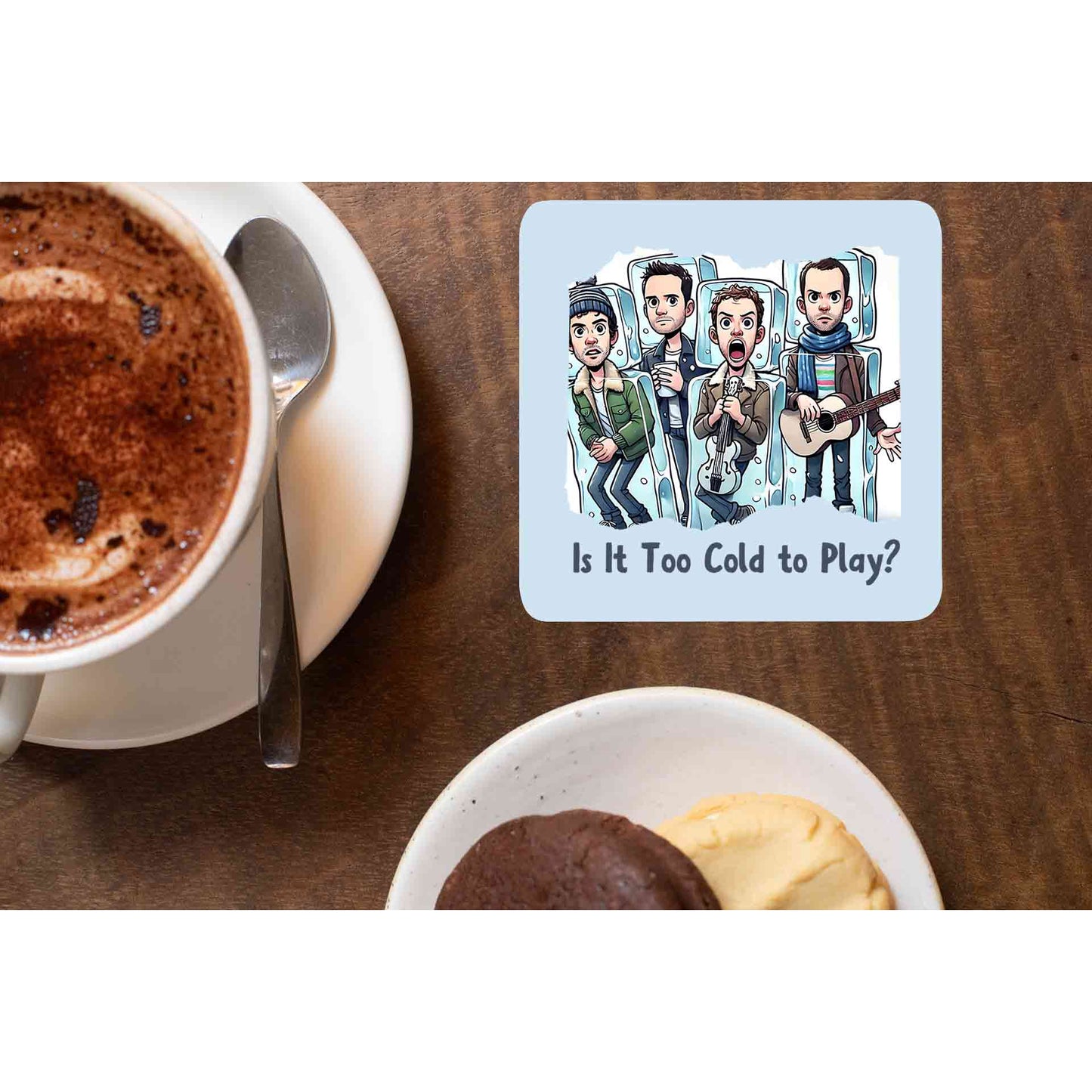 coldplay is it too cold to play coasters wooden table cups indian music band buy online india the banyan tee tbt men women girls boys unisex