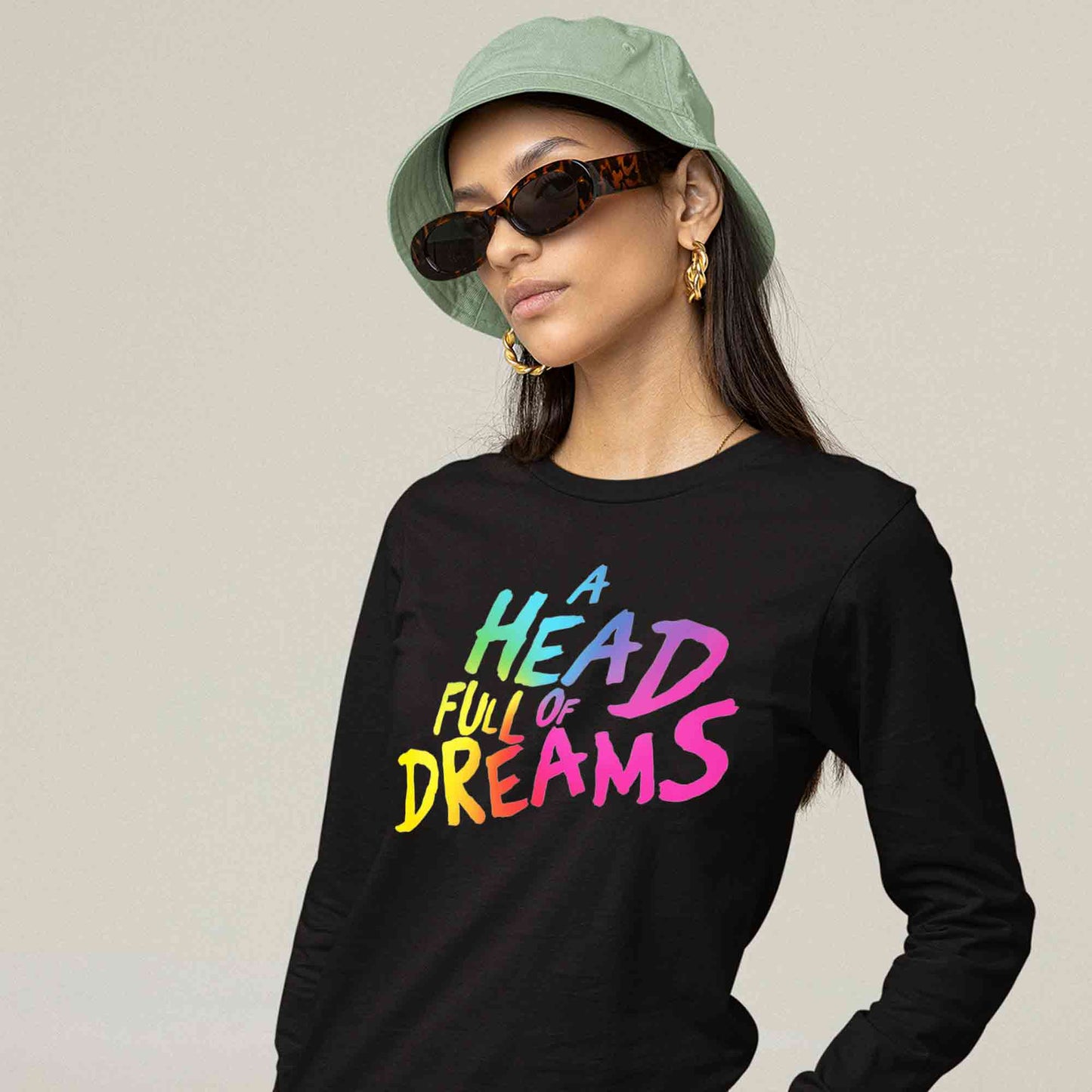 coldplay inspired a head full of dreams full sleeves long sleeves music band buy online india the banyan tee tbt men women girls boys unisex black