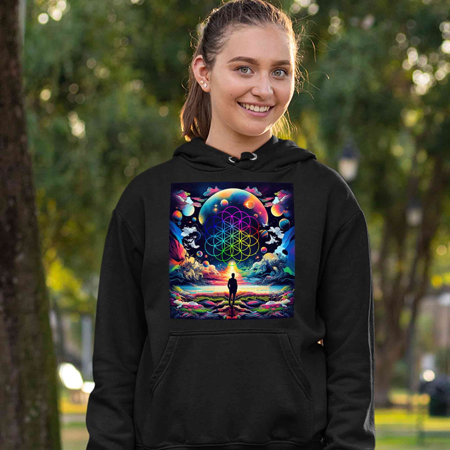 coldplay ethereal skies hoodie hooded sweatshirt winterwear music band buy online india the banyan tee tbt men women girls boys unisex black