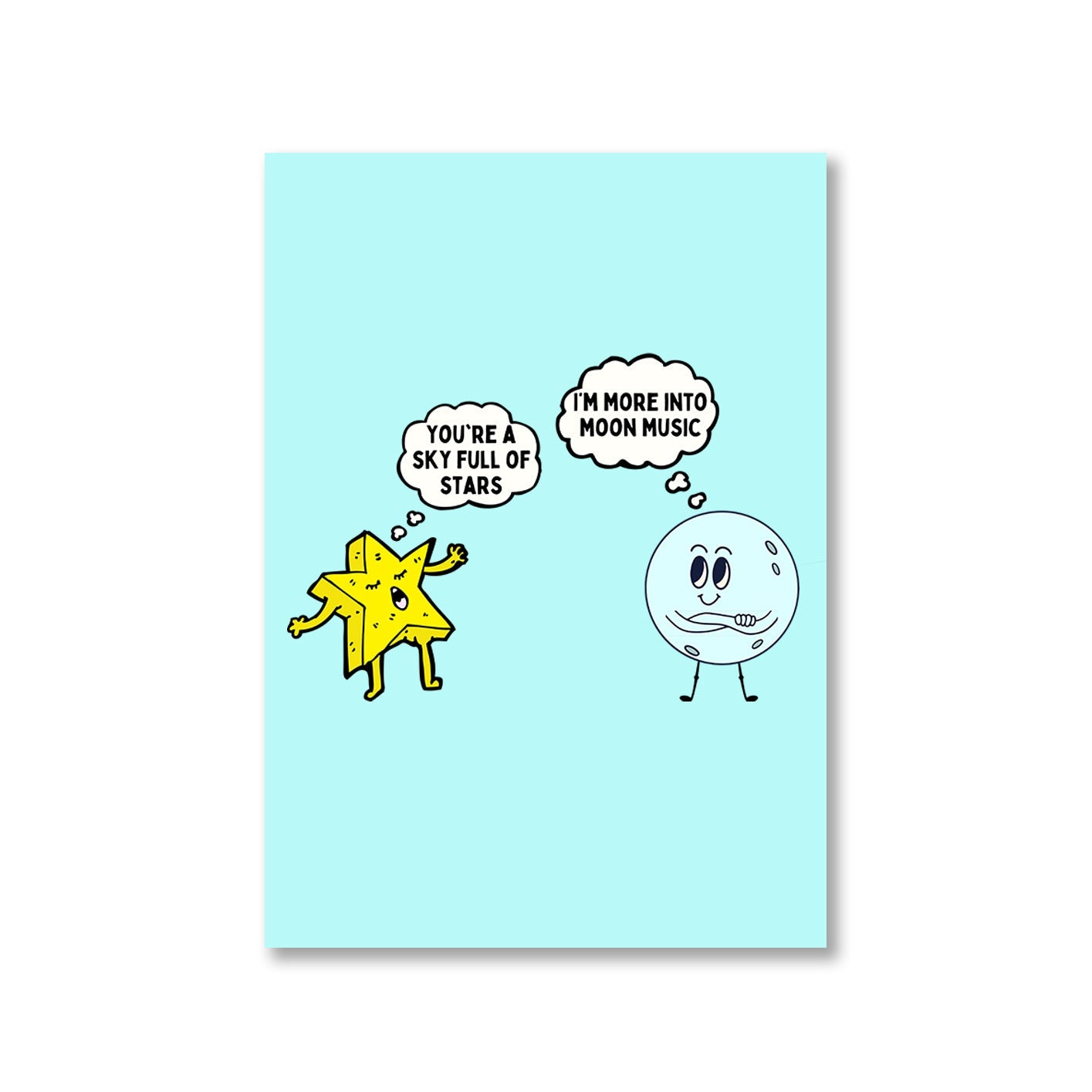 coldplay more into moon music poster wall art buy online india the banyan tee tbt a4