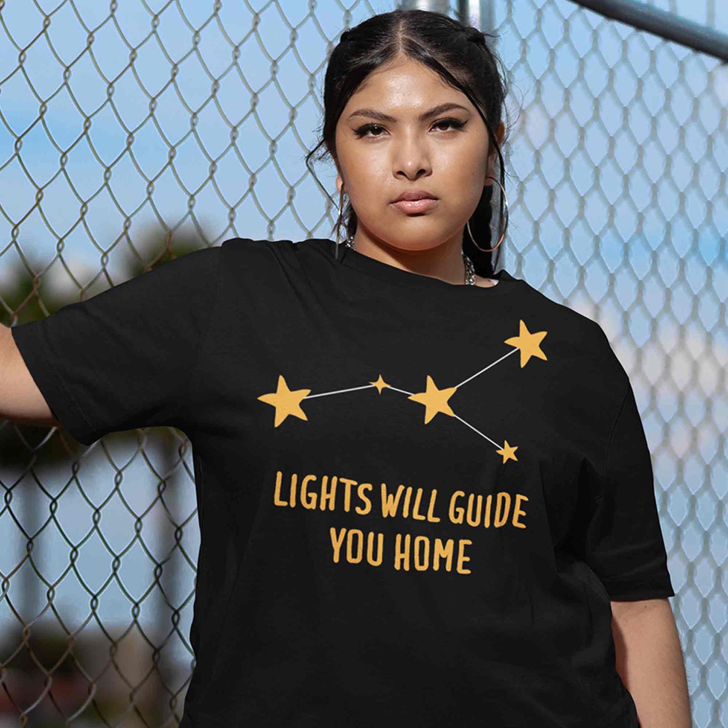 coldplay guiding lights t-shirt music band buy online india the banyan tee tbt men women girls boys unisex black