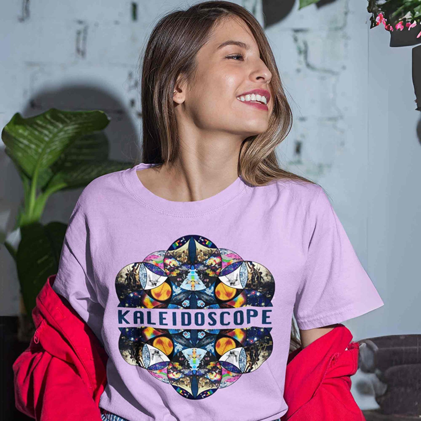 coldplay inspired kaleidoscope t-shirt music band buy online india the banyan tee tbt men women girls boys unisex lavender