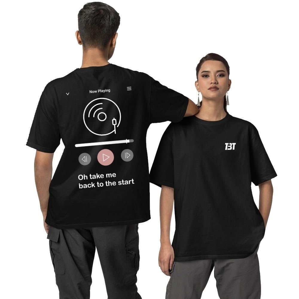 Oversized T shirt - Now Playing
