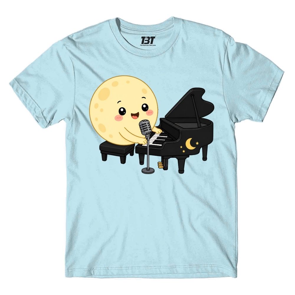 coldplay moon tunes t-shirt music band buy online india the banyan tee tbt men women girls boys unisex baby blue