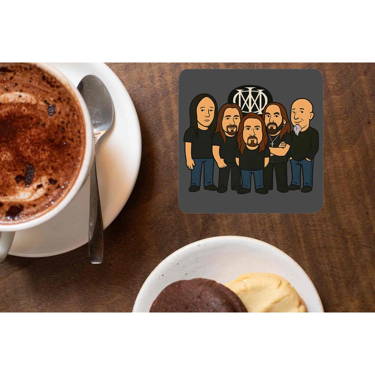 dream theater toon theater coasters wooden table cups indian music band buy online india the banyan tee tbt men women girls boys unisex