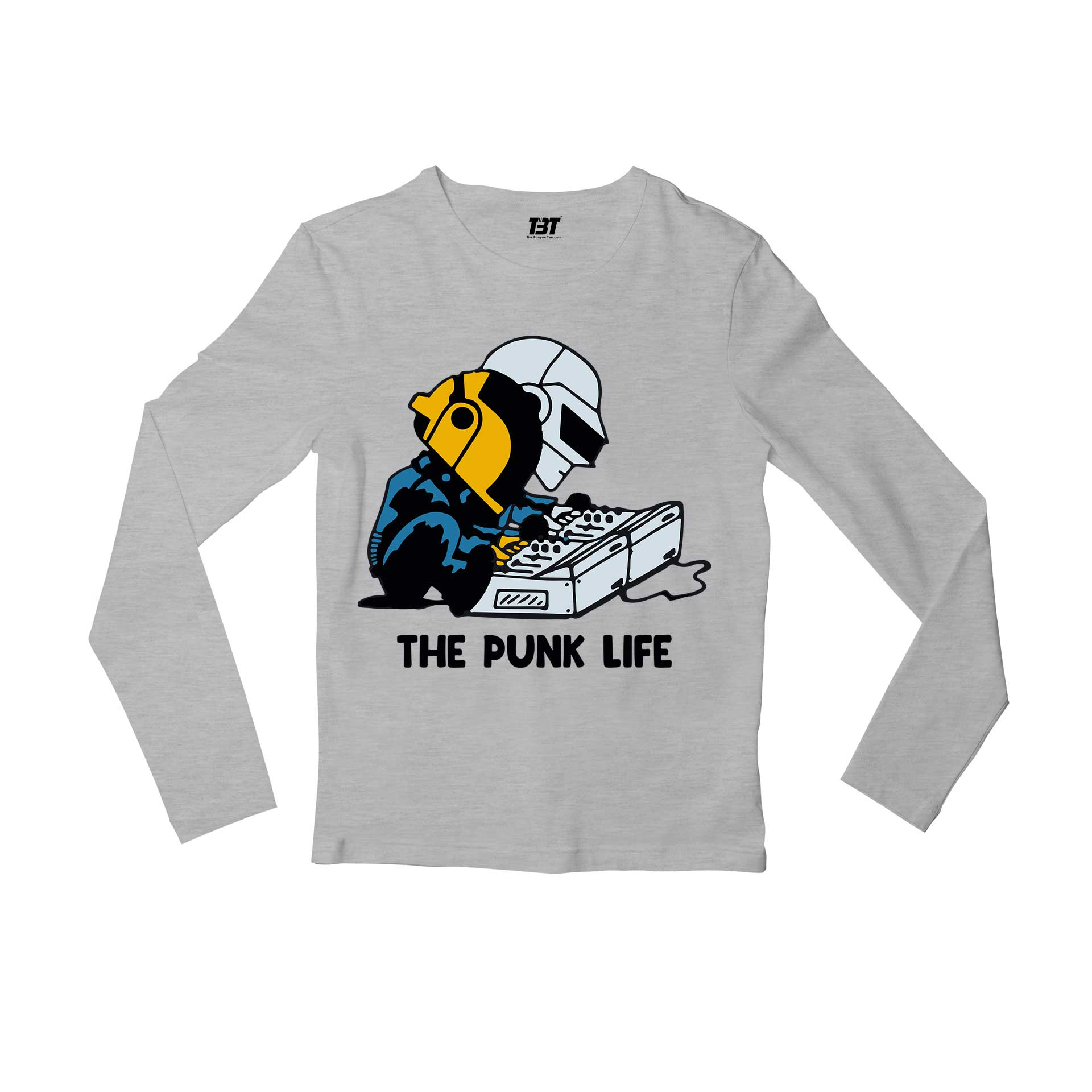 Buy Daft Punk Full Sleeves T shirt - The Punk Life – The Banyan Tee