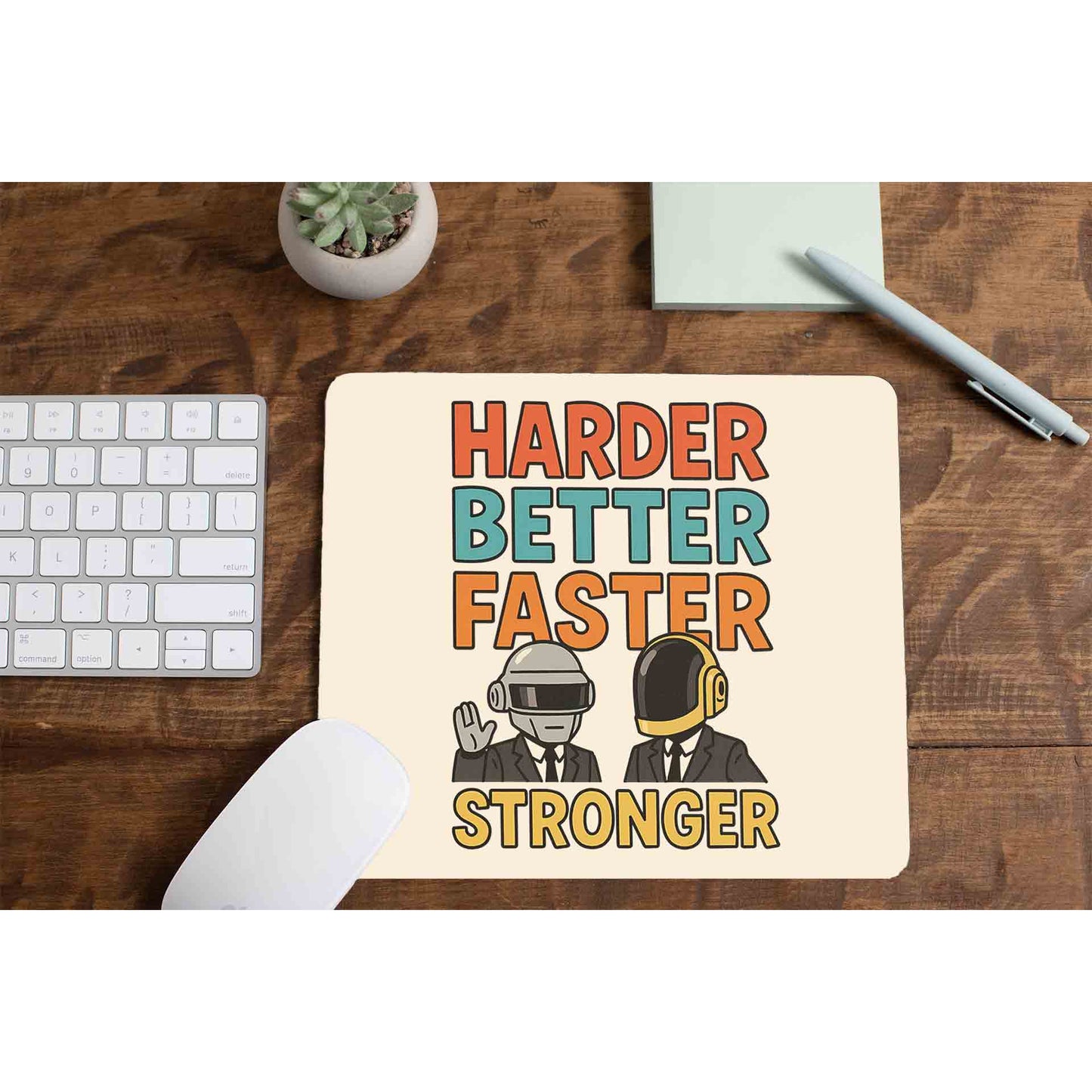 Mousepad - Harder, Better, Faster, Stronger