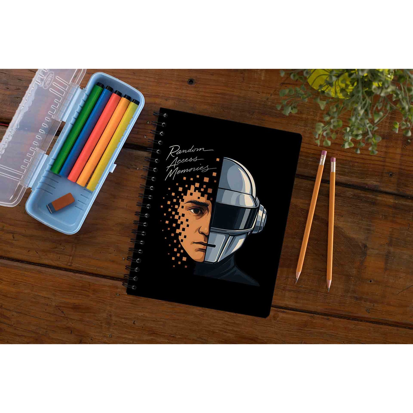 daft punk random access memory notebook notepad diary buy online india the banyan tee tbt unruled